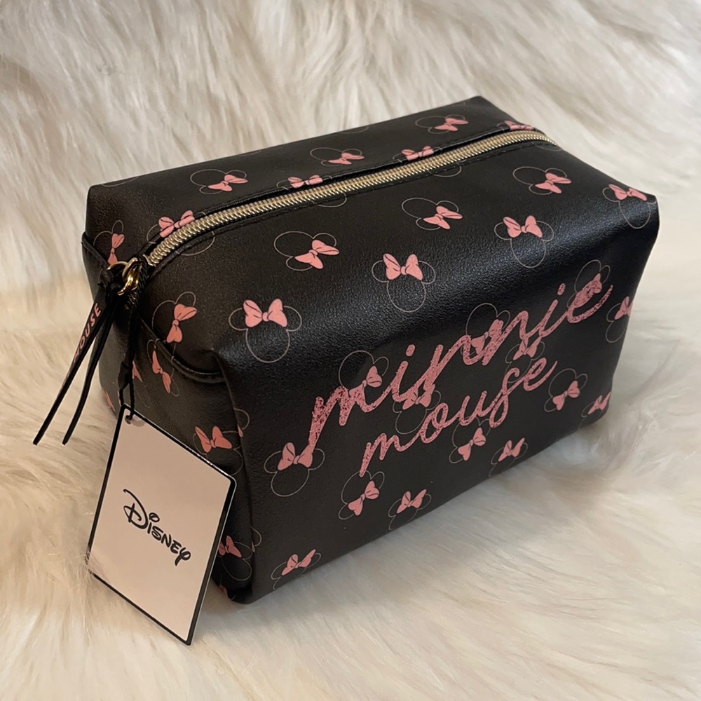 Officially Licensed Disney Minnie Mouse Makeup Bag, New with Tags